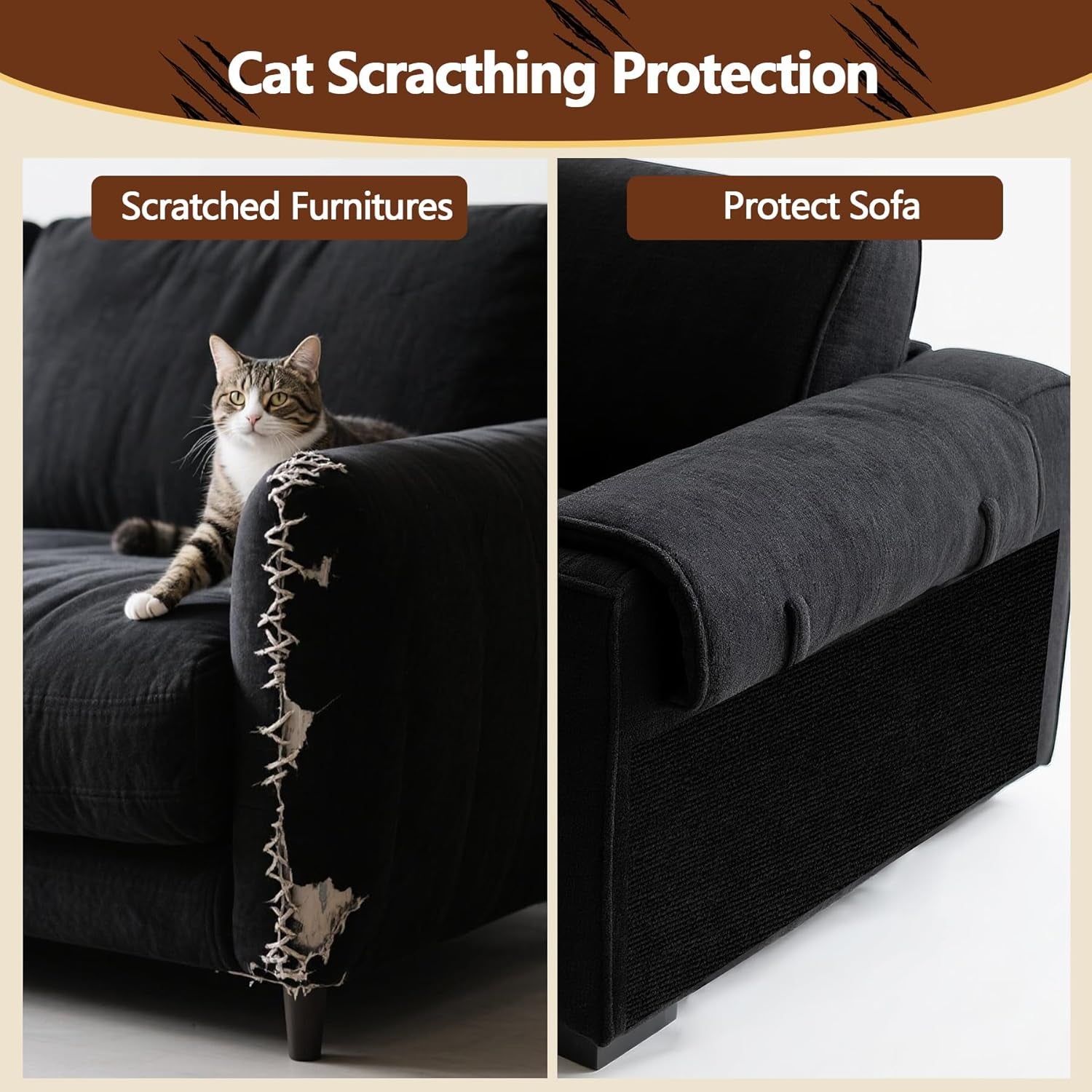 cat-scratch-furniture-protector-39-4x15-8-self-adhesive-cat-scratch-mat-pad-cut-to-fit-diy-replacement-carpet-for-tree-wall-bed-door-couch-protector-black