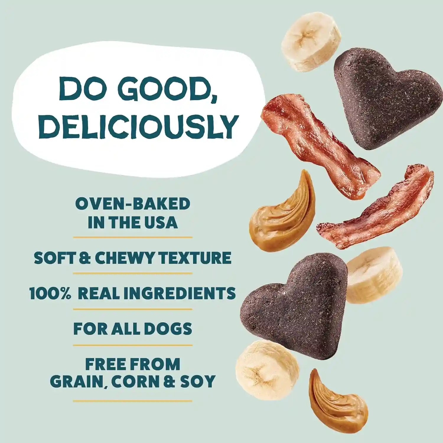 shameless-pets-soft-baked-dog-treats-bananas-for-bacon-healthy-treats-for-small-medium-large-dogs-skin-coat-support-with-omega-3-omega-6-grain-free-made-in-usa-6-oz