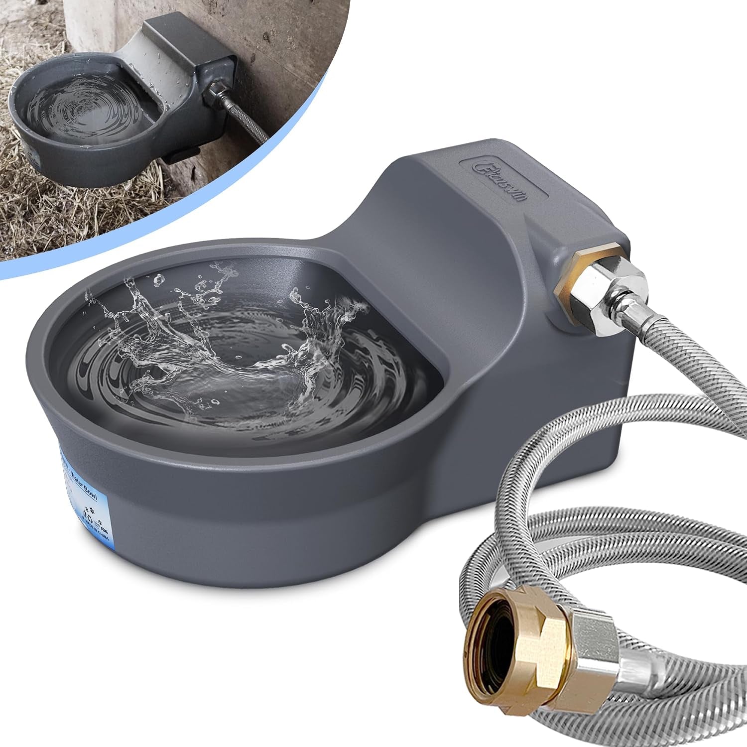 automatic-water-dispenser-for-dogs-3l-101-oz-304-stainless-steel-dog-water-feeder-auto-fill-large-waterer-for-pets-livestock-outdoor-dog-water-bowl-wide-mouth-anti-tip-easy-to-clean