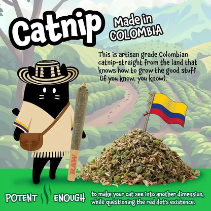 LIT LABS Catnip Joint - 5 Organic Pre-Rolls Papers to Fix a Bad Cattitude - Funny Cat Toy for Indoor Cats with Existential Dread3