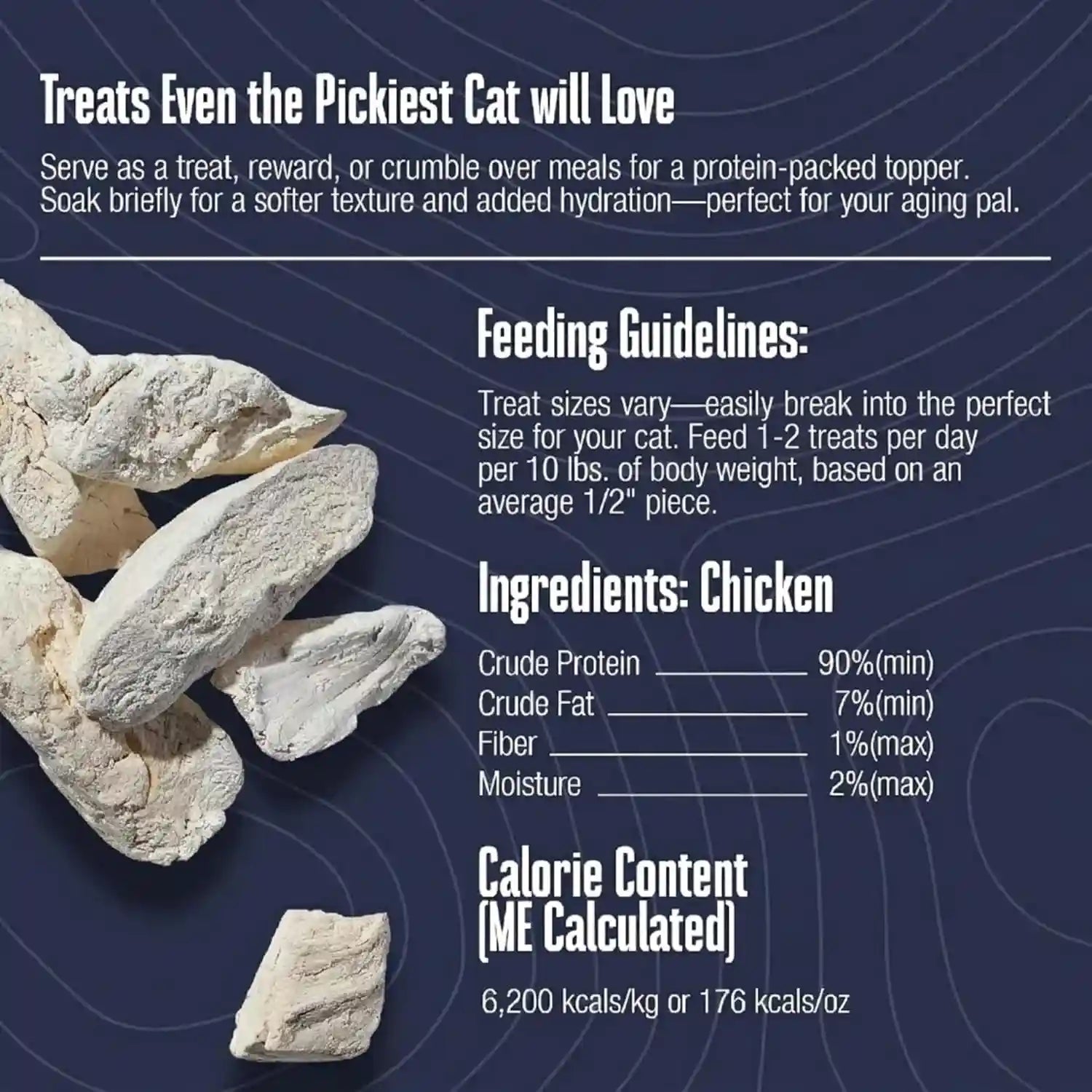 whole-life-cat-just-one-chicken-freeze-dried-cat-treats-human-grade-high-protein-food-healthy-training-snacks-freeze-dried-chicken-food-toppers-usa-made-natural-treats-4-oz-pack-of-1