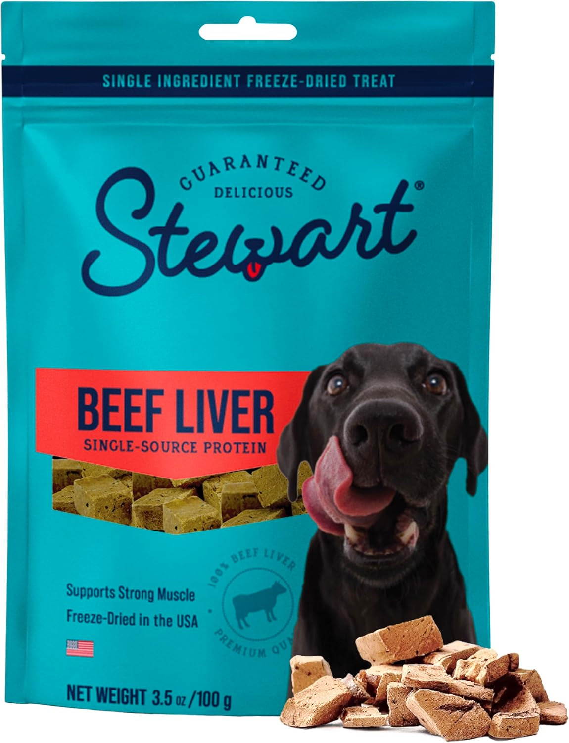 stewart-freeze-dried-dog-treats-100-beef-liver-3-5-oz-pouch-premium-quality-raw-protein-single-ingredient-high-protein-training-treats-food-topper-no-refrigeration-cat-friendly