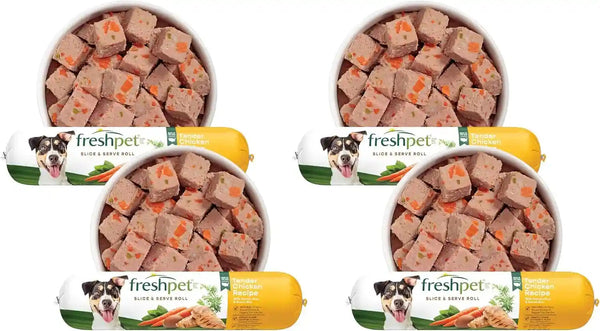 Freshpet Fresh Dog Food, Slice & Serve Roll, Tender Chicken Recipe, 6 Lb.14