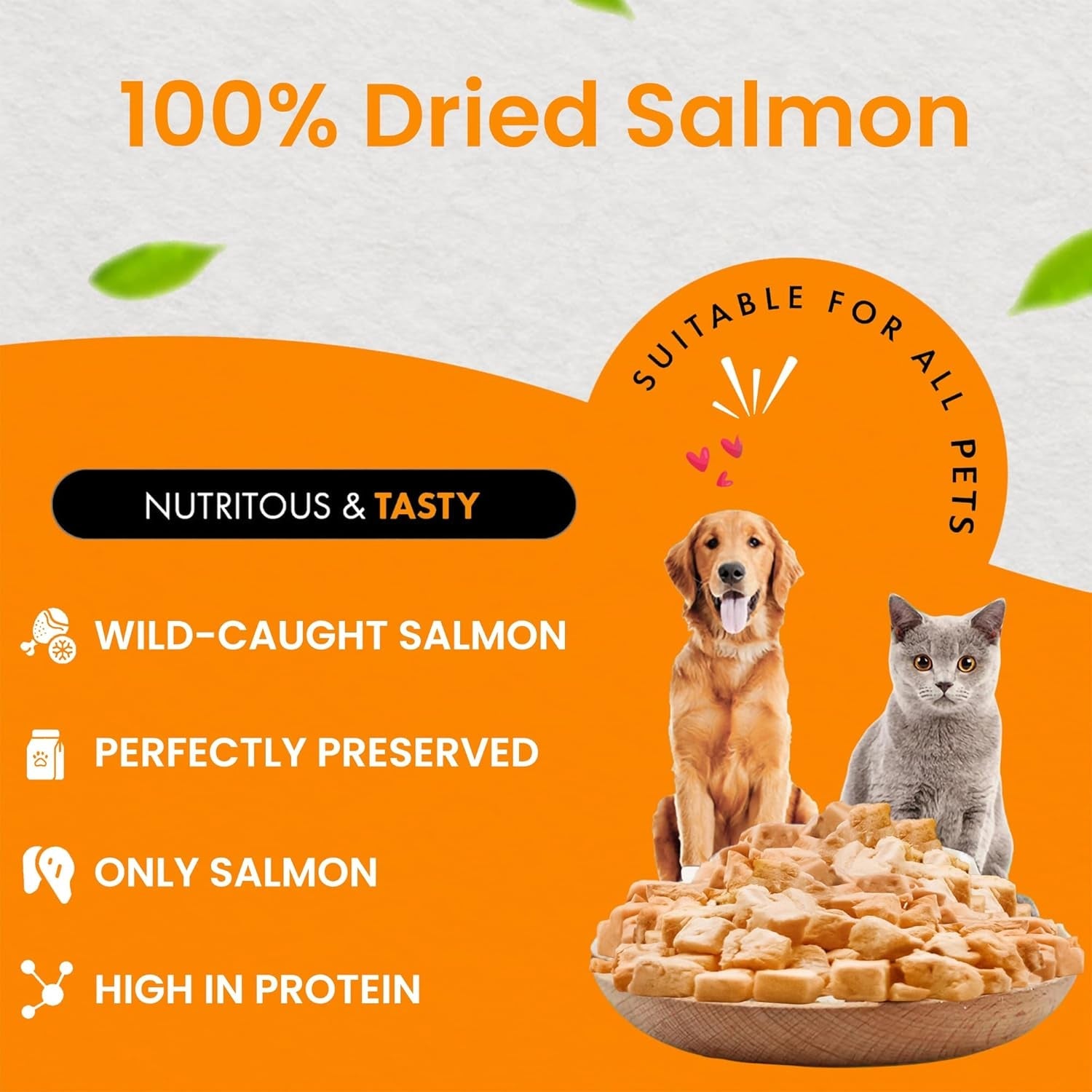 freeze-dried-salmon-treats-for-cats-dogs-100-wild-caught-single-ingredient-high-protein-healthy-snack-no-additives-or-preservatives-2-7-oz-inspected-tested-in-usa