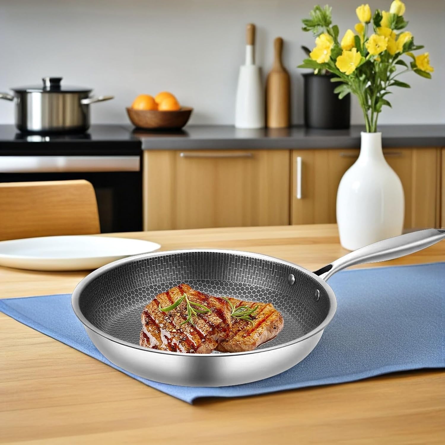 stainless-steel-honeycomb-wok-pan-17-40-x-10-23-x-1-96-in-stir-fry-skillet-for-gas-stoves-induction-cookers-frying-steaming-and-everyday-kitchen-cooking