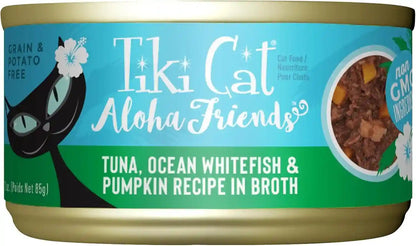 Tiki Cat Friends Wet Cat Food Tuna Variety Pack, 5.5 Oz. Cans (8 Count)16