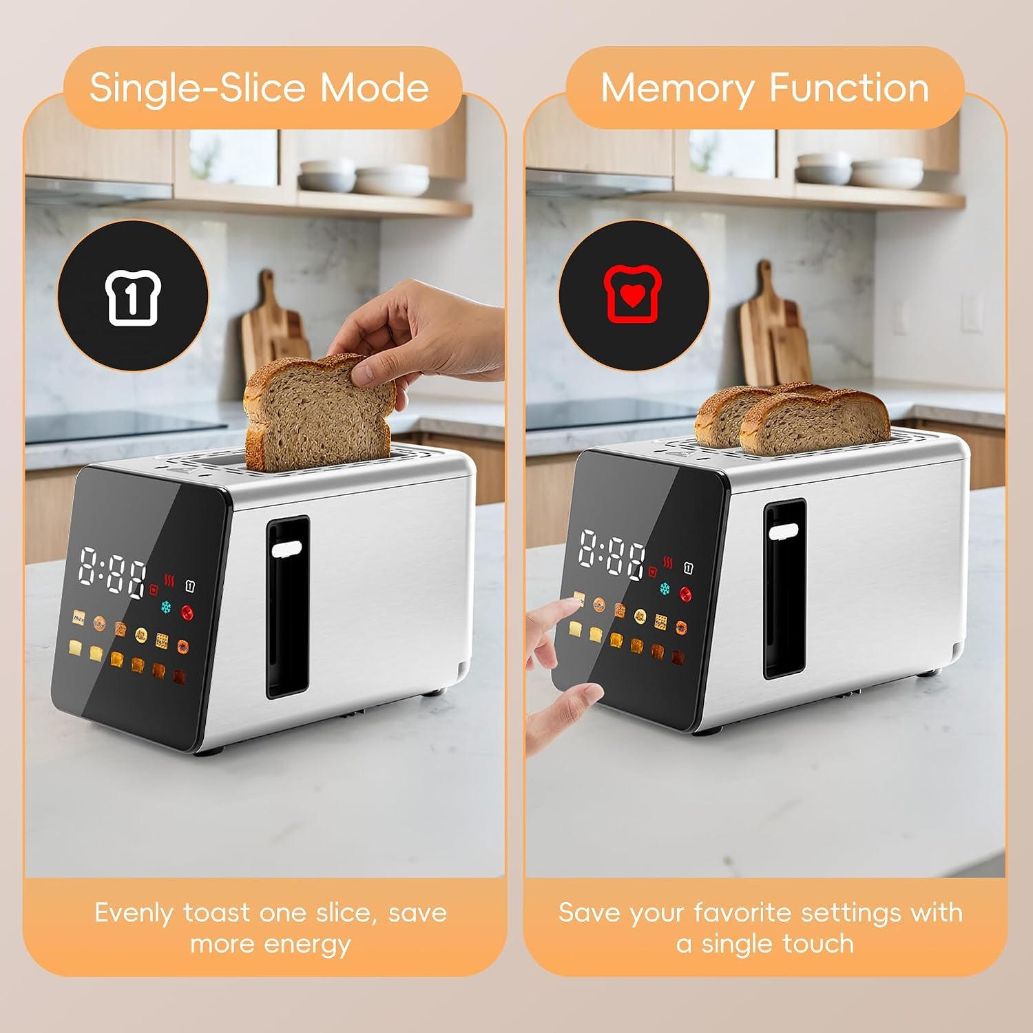 smart-touchscreen-2-slice-toaster-wide-slot-memory-single-slot-digital-timer-extra-wide-slot-for-bagels-6-shade-levels-6-bread-settings-reheat-defrost-favorite-grey