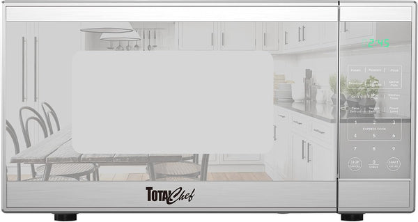 1.3 Cu Ft Microwave Oven – Compact Countertop Kitchen Appliance, Small Stainless Steel Microwave with Digital Touch, Pre-Set Functions, 12.8” Turntable, 1100 Watt1