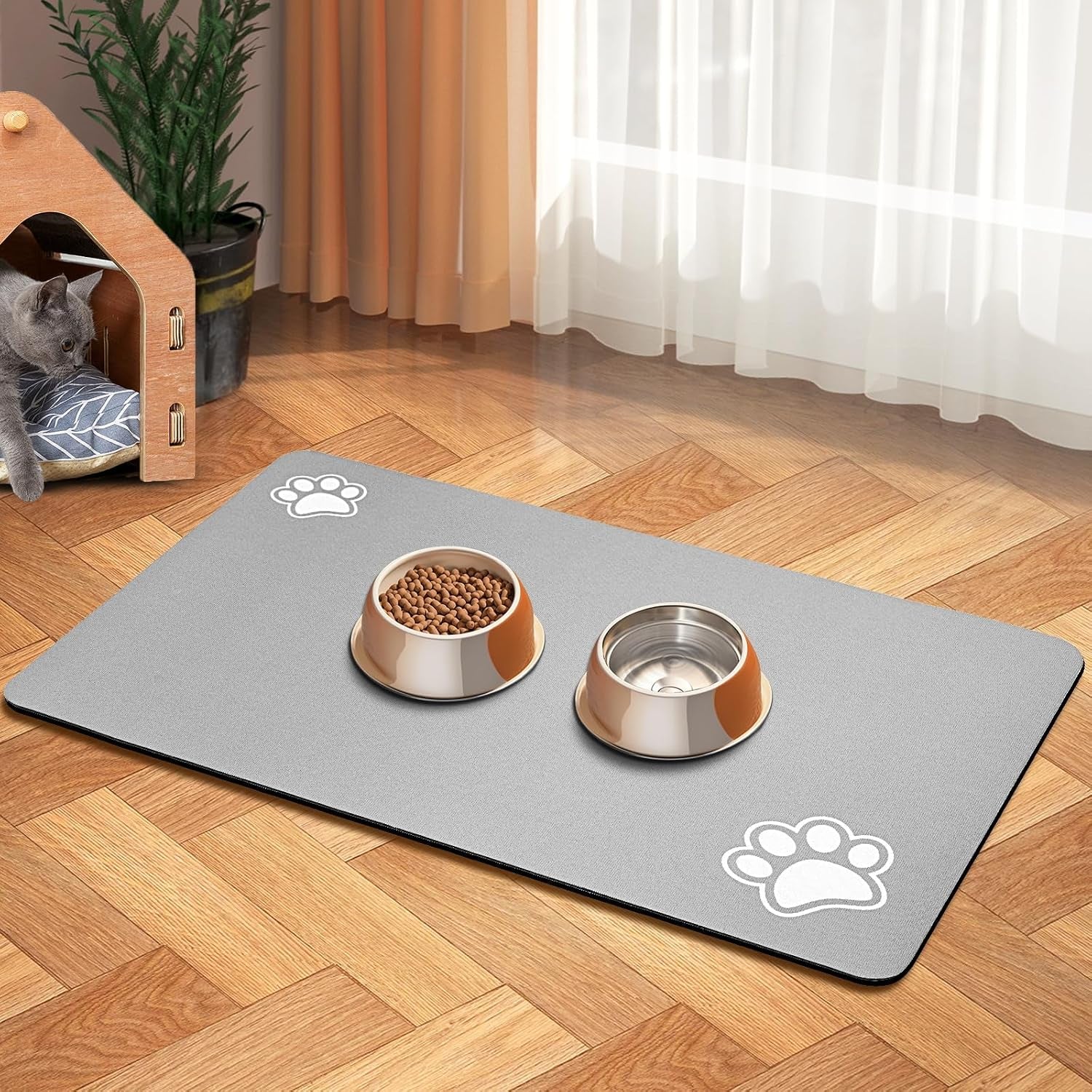 pet-feeding-mat-absorbent-dog-mat-for-food-and-water-bowl-accessories-pet-supplies-bowl-for-messy-drinkers-no-stains-quick-dry-dog-water-dispenser-mat-12x19-dark-grey