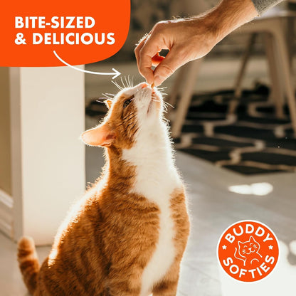 Buddy Biscuits Soft & Chewy Grain Free Cat Treats, Tuna, 3 Oz. Pouch4