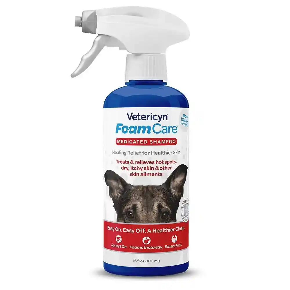 vetericyn-foamcare-dog-shampoo-and-conditioner-instant-foaming-spray-on-hypoallergenic-shampoo-plant-based-formula-for-dogs-and-cats-16-ounce