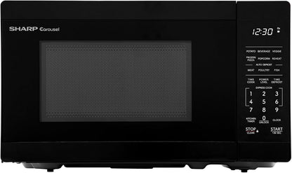 SMC0760KB 0.7 Cu. Ft. 700W Black Countertop Microwave Oven1