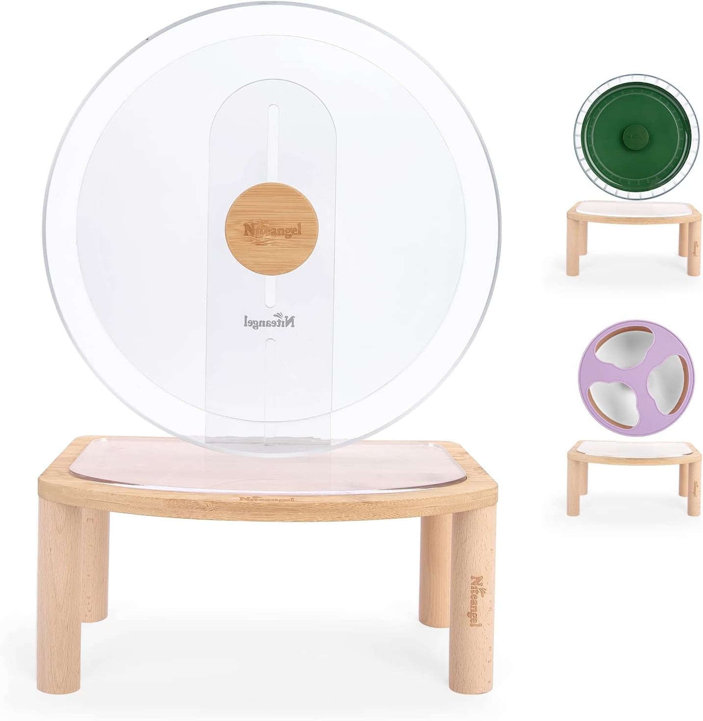 niteangel-anti-slide-hamster-wheel-platform-medium-size-elevates-height