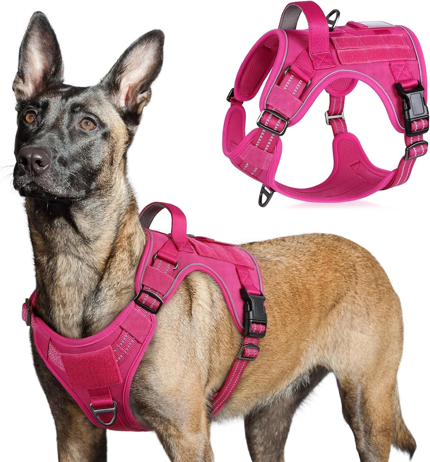 rabbitgoo-tactical-dog-harness-for-large-no-pull-military-service-vest-molle-handle-heavy-duty-adjustable-reflective-straps-easy-control-for-training-walking-black-large