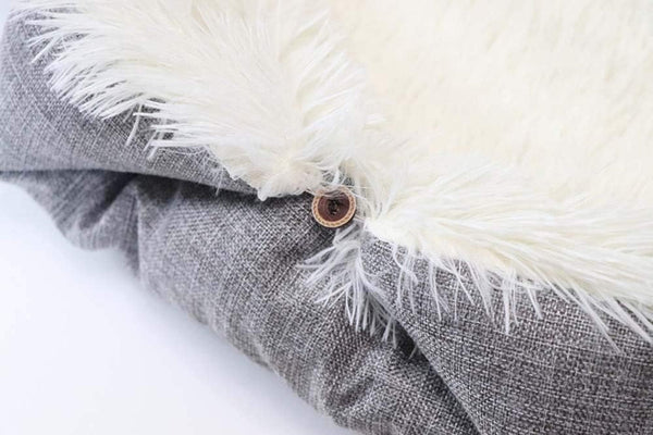 Gray Cat Litter Pet Mat Kennel Cat Pad Dual South Korea Velvet Long-Haired Cat Litter Mattress Pet Pad Nest Fall and Winter 61Cm X 51 Cm6