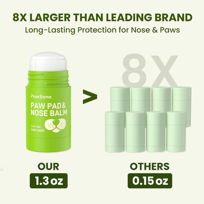 Pawsono Lick-Safe Dog Paw & Nose Balm with Coconut Oil | All-Natural Moisturizer & Soother for Dry, Cracked Pads & Snout, Heat & Cold Pavement Protection, Horse Hoof Care7