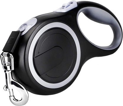 26Ft Retractable Dog Leash, Heavy Duty Great Leash for Dog up to 110 Lbs, Anti-Slip Rubberized Handle, One-Handed Brake, Strong Nylon Tape, Tangle Free(Large Size).1