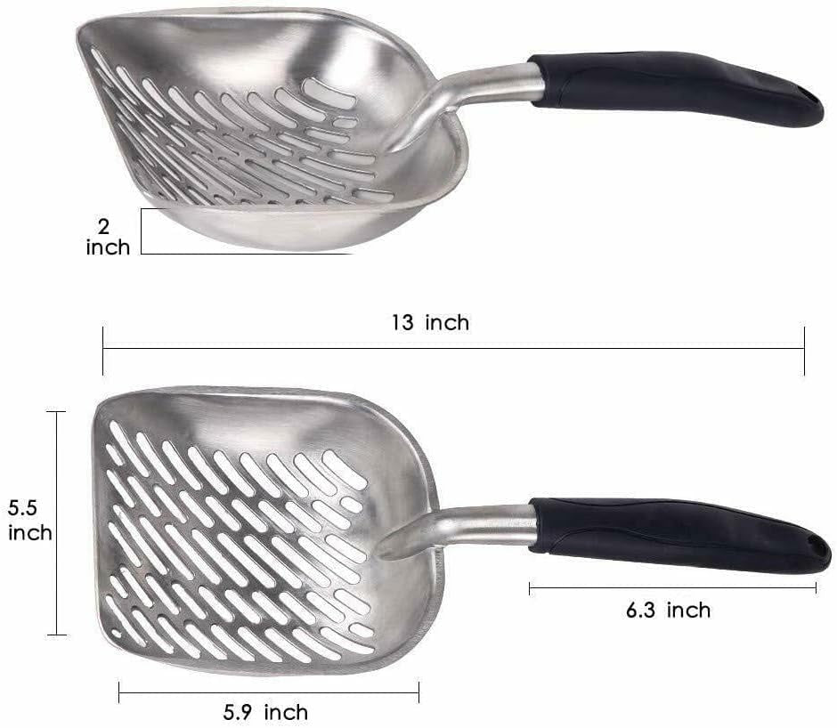 pronoia-strong-cat-litter-scoop-with-reinforced-comfort-handle-metal-poop-sifter-pet-shovel-sifting