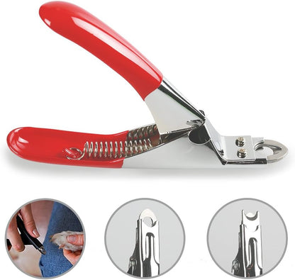 Dog Cat Pets Nail Clippers, Professional Pets Claw Trimmer with Free Nail File, Sharp Stainless Steel Blade, Sturdy Non Slip Handles - for Safe, Professional at Home Grooming6