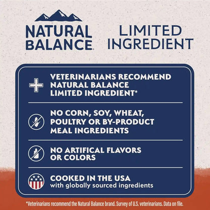 Natural Balance Limited Ingredient Adult Dry Dog Food - Balanced Nutrition for Adult Dogs - Grain-Free, Soy-Free Recipe - Limited Ingredient Formula - 24 Lb - Salmon & Sweet Potato Recipe5