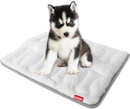Dog Bed Crate Mat(36" X 23"), Soft Plush Dog Bed Pad Machine Washable Crate Pad, Dog Sleeping Mat with anti Slip Bottom | Machine Washable Crate Pad, Dog Sleeping Mat with anti Slip Bottom15