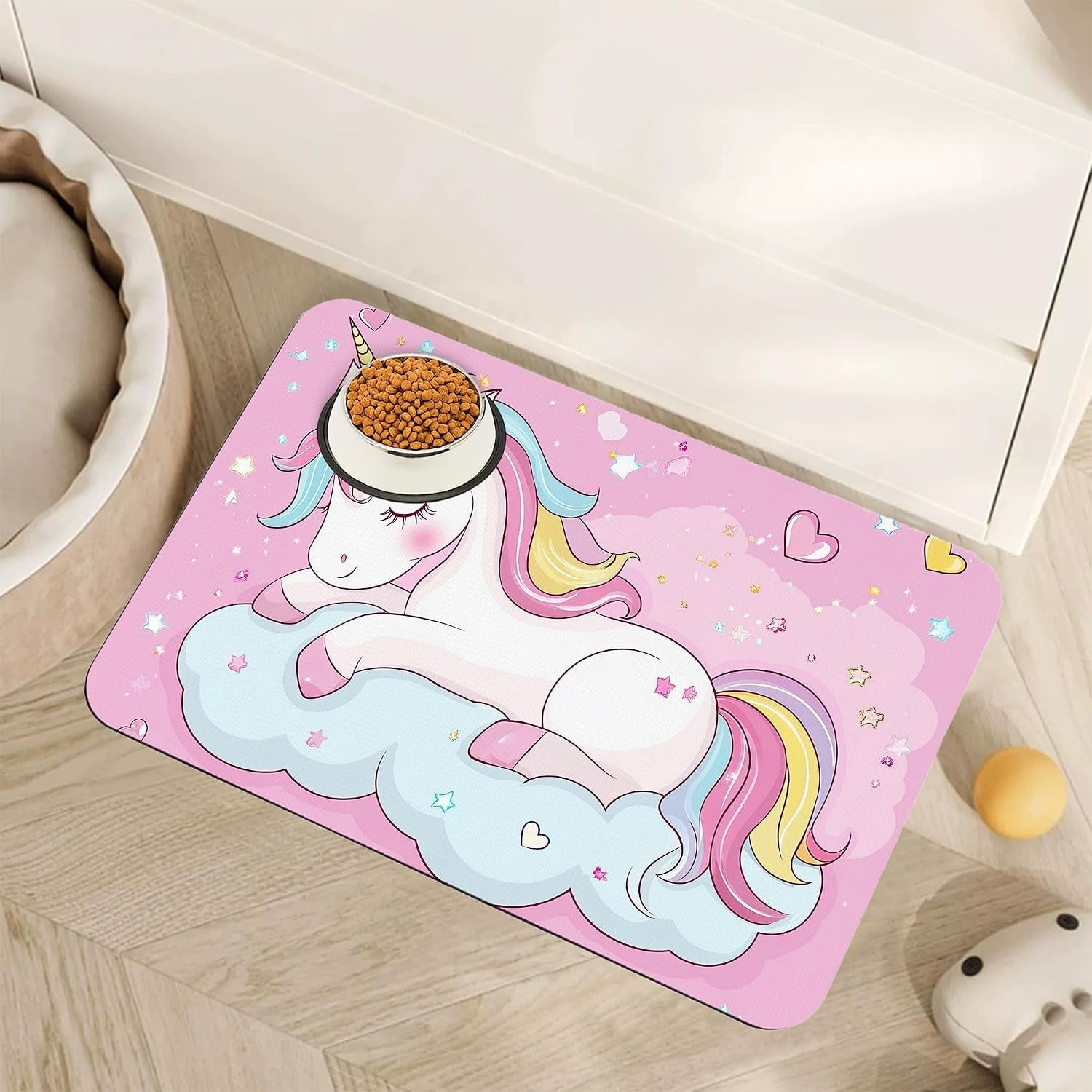 fish-boho-dog-food-mat-for-floors-ocean-absorbent-quick-dry-pet-feeding-mat-cat-dog-bowl-mats-for-food-and-water-non-slip-pet-accessories-supplies-12x20