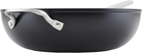 Kitchenaid Hard-Anodized Induction Nonstick Stir Fry Pan/Wok with Helper Handle, 12.25-Inch, Matte Black9