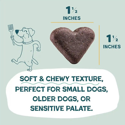 Shameless Pets Soft-Baked Dog Treats, Bananas for Bacon | Healthy Treats for Small, Medium & Large Dogs | Skin & Coat Support with Omega-3 & Omega-6 | Grain-Free, Made in USA | 6 Oz3