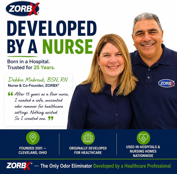 ZORBX Unscented Odor Eliminator for Strong Odor 16 Fl Oz - Used in Hospitals & Healthcare Facilities - Advanced Trusted Formula, Fast-Acting Odor Remover Spray for Dog, Cat, House & Carpet | Permanent Odor Remover for Pet & Human Urine, Smoke & Strong Odors, Carpet, Upholstery, Mattress, Bathroom, Car & More2
