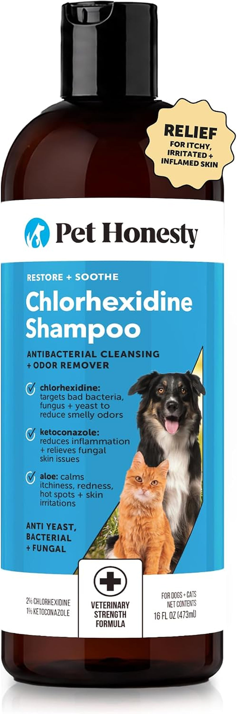 pet-honesty-chlorhexidine-cat-dog-seasonal-itch-relief-shampoo-for-allergies-itching-skin-and-coat-supplement-helps-shedding-hot-spots-deodorizing-dog-shampoo-grooming-supplies-16oz