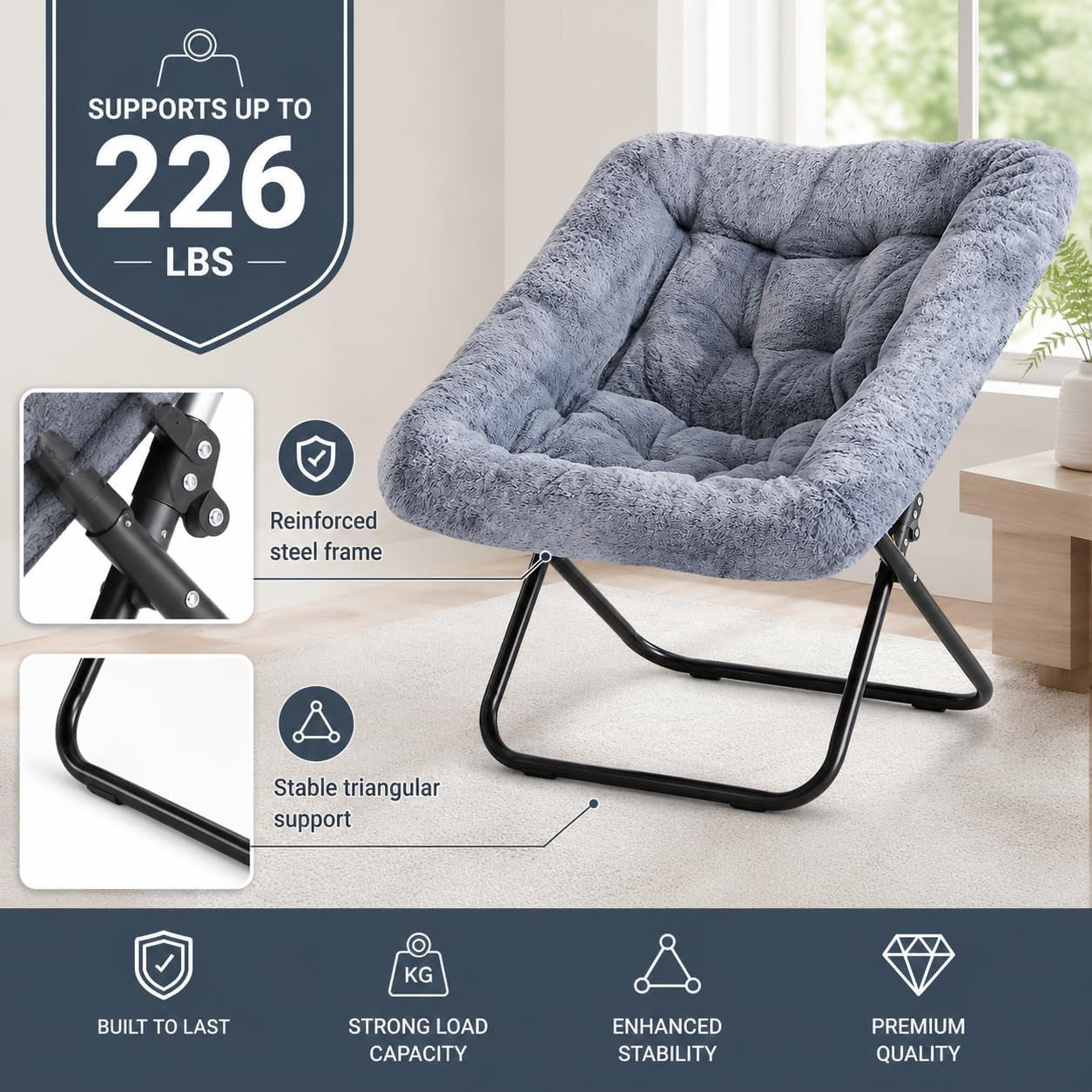 oversized-square-moon-chair-for-adults-soft-faux-fur-folding-lounge-chair-with-sturdy-steel-frame-comfortable-reading-gaming-chair-for-living-room-bedroom-grey