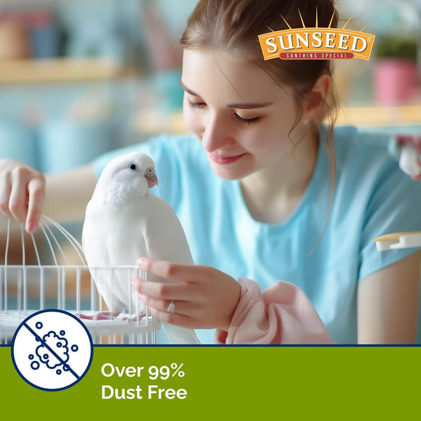 Sunseed 18220 Fresh World Bedding for Small Animals, Original Gray - 450 Cubic Inch5