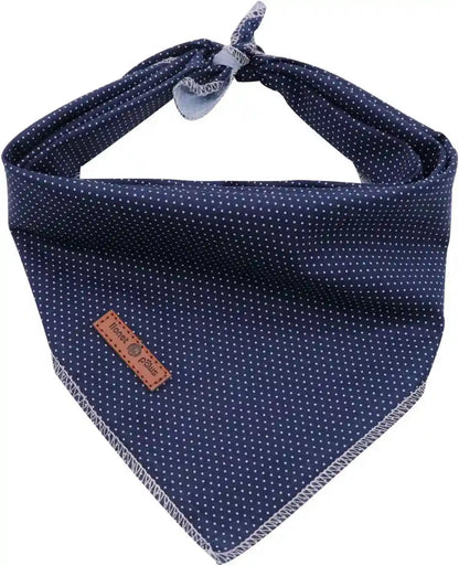 Lionet Paws Dog Bandana for Small Medium Large Dogs, Cat Kerchief Blue DOIT, Triangle Bibs Scarf for Girl or Boy1