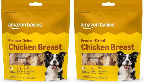 Amazon Basics Freeze-Dried Raw Single Ingredient Dog Treats (Previously Wag), Beef Liver, High Protein, Grain-Free, 3.3 Ounce (Pack of 1), Packaging May Vary14