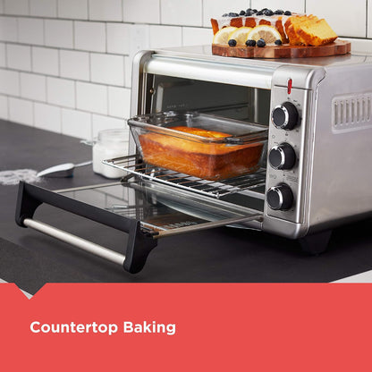 BLACK+DECKER Crisp 'N Bake Air Fry Toaster Oven, Stainless Steel, TO3215SS, 6 Slice4
