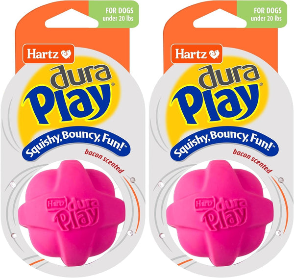 Hartz Duraplay Bacon Scented Dog Toys, Small (Assorted Color)17