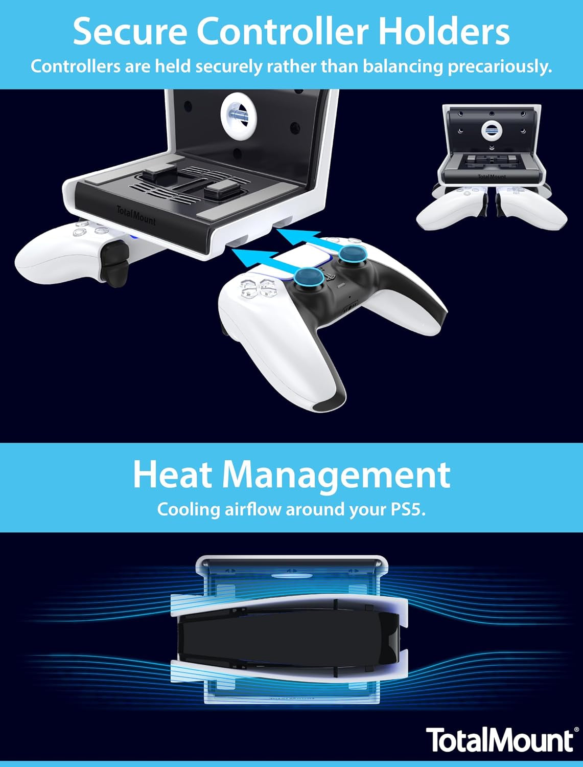 for-all-ps5-models-premium-cooling-level-stops-vibration-designed-in-usa-wall-mount-compatible-with-all-ps5-models-including-slim-pro-and-original-dampers-minimize-fan-rattling