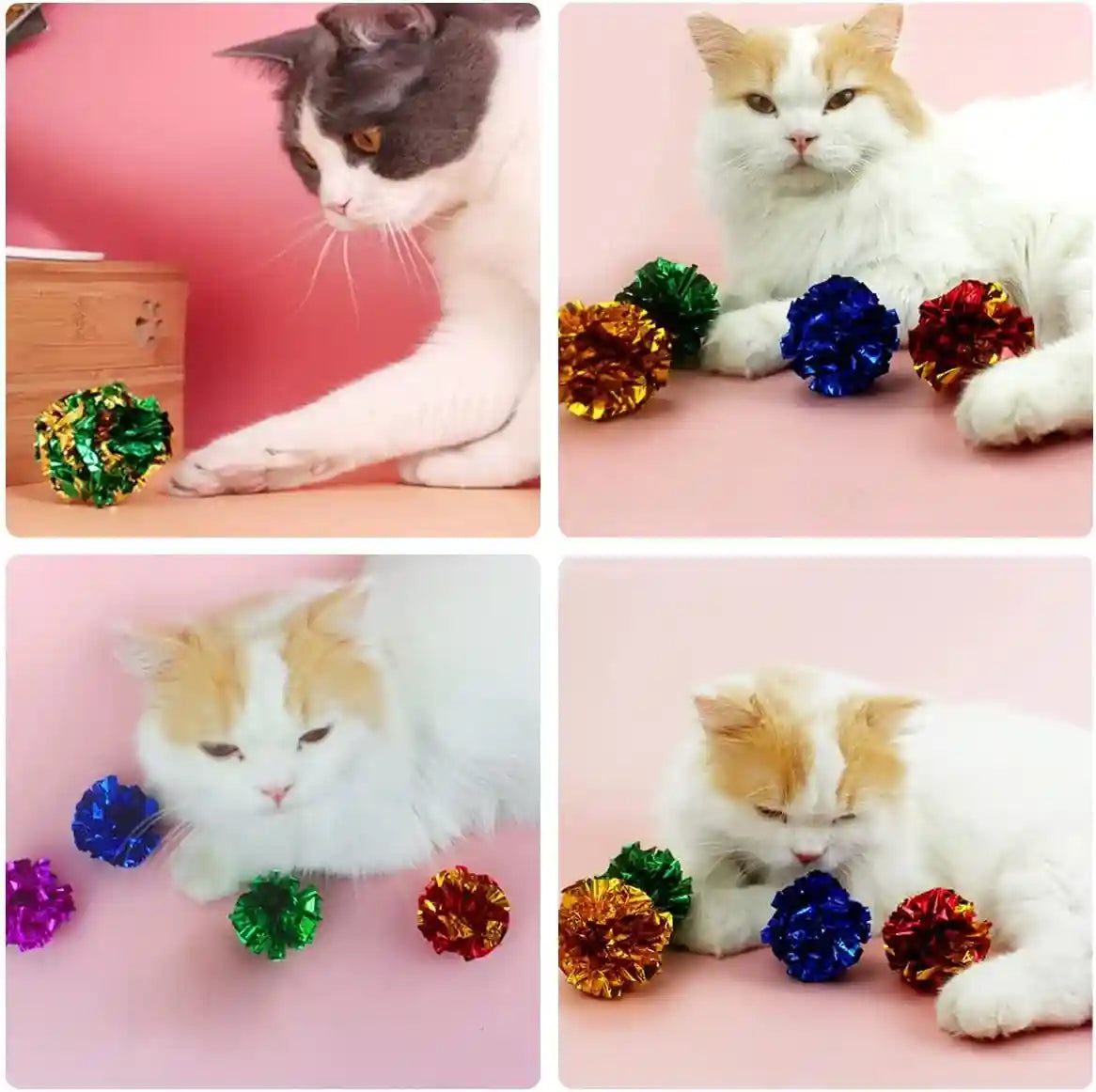 pet-show-20-pcs-cat-crinkle-toy-ball-2-5inch-mylar-cat-pounce-chase-toys-colorful-paper-ball-chase-training-activity-for-cats-kittens