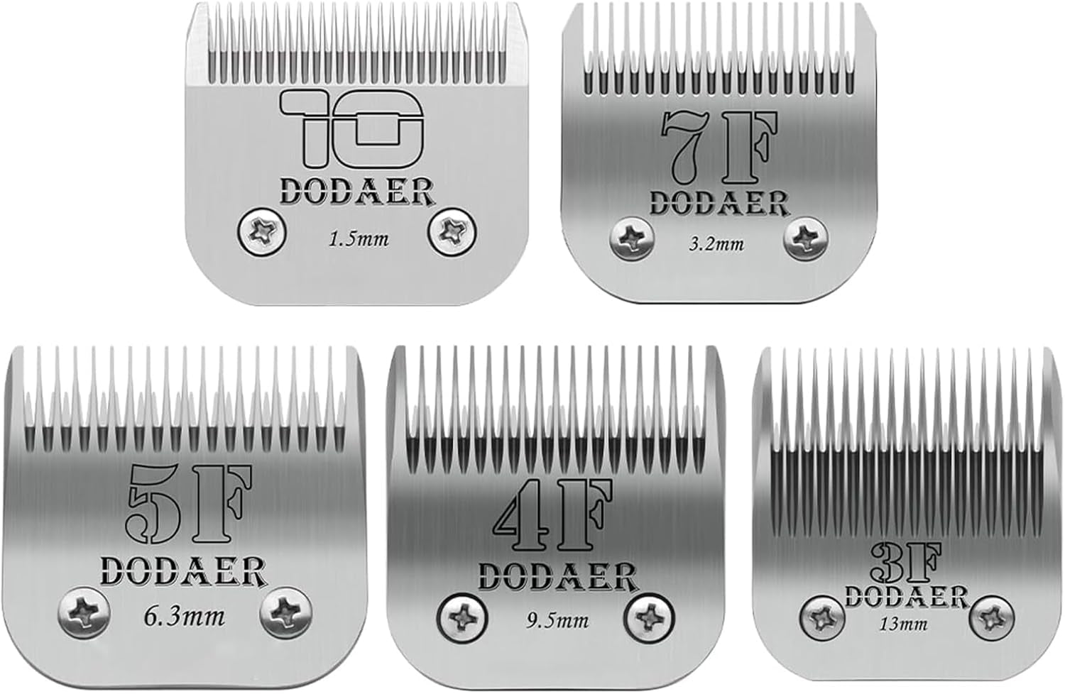 7fc-dog-grooming-ceramic-blades-compatible-with-andis-oster-a5-wahl-km10-size-7fc-detachable-ceramic-blade-1-8-inch-3-2mm-cut-length-3-pack