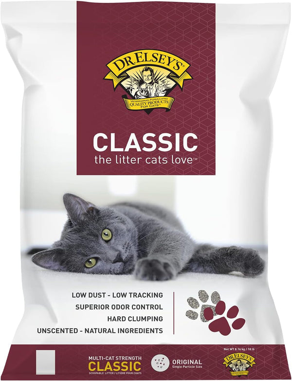 Precious Cat Classic Premium Clumping Cat Litter, 18 Lb Bag1