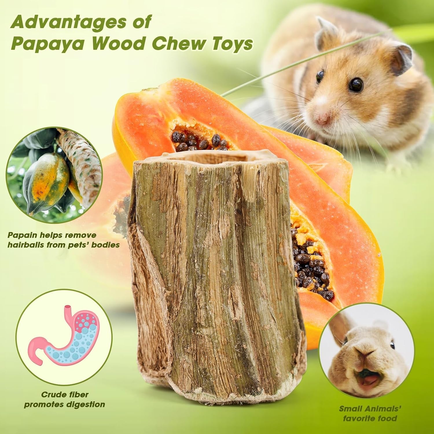 abizoo-natural-bunny-chew-toys-6-pcs-organic-papaya-wood-sticks-chew-toys-for-rabbit-hamster-guinea-pig-chinchilla-gerbil-rat-healthy-chews-teeth-grinding-treats-squirrel-molar-snack