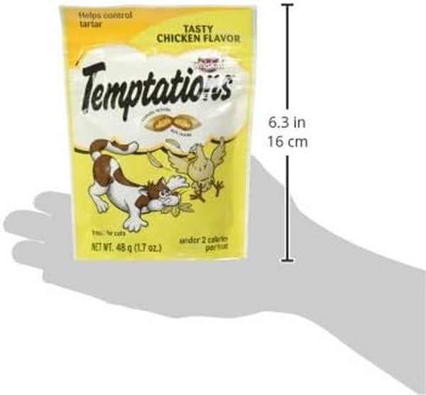 Temptations Classic Treats for Cats Tasty Chicken Flavor 1 Ounce5