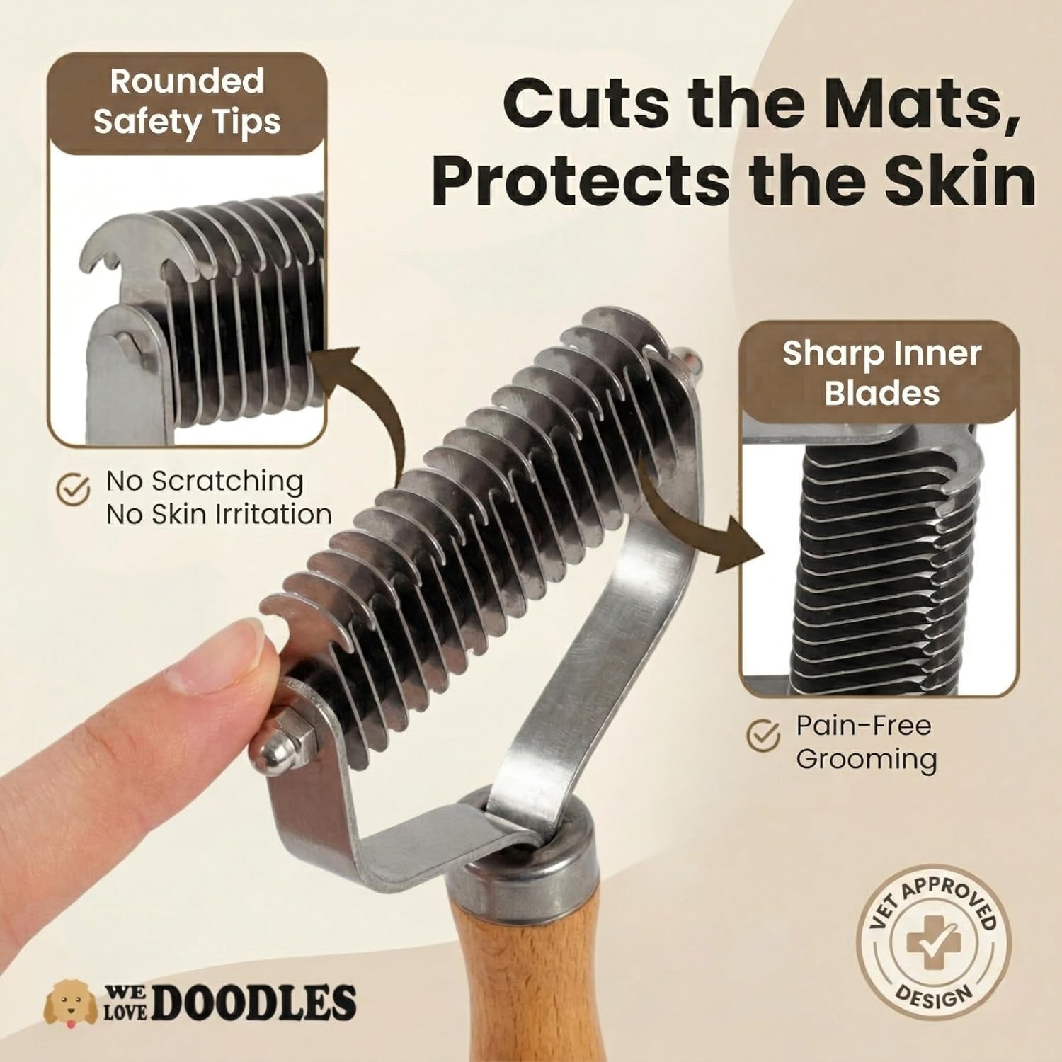 dematting-comb-for-dogs-undercoat-rake-grooming-tool-for-matted-pet-hair-best-dematting-brush-for-doodles-poodles-detangling-de-matted-hair-tool-for-removing-shedding-fur-cat-deshedder-brushes