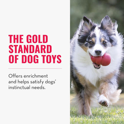 KONG Classic Stuffable Dog Toy - Fetch & Chew Toy for Dogs - Treat-Filling Capabilities & Erratic Bounce for Extended Play Time - Durable Natural Rubber Material - for Large Dogs4