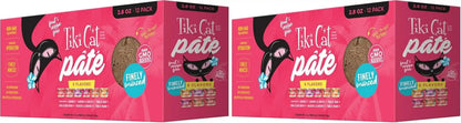 Tiki Cat Grill Pâté Wet Cat Food, Variety Pack, 2.8 Oz. Cans (12 Count)11