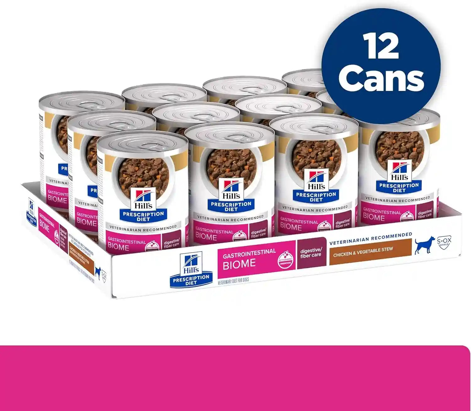 hills-prescription-diet-gi-biome-digestive-fiber-care-wet-dog-food-1-veterinarian-recommended-chicken-vegetable-stew-12-5-oz-cans-12-pack