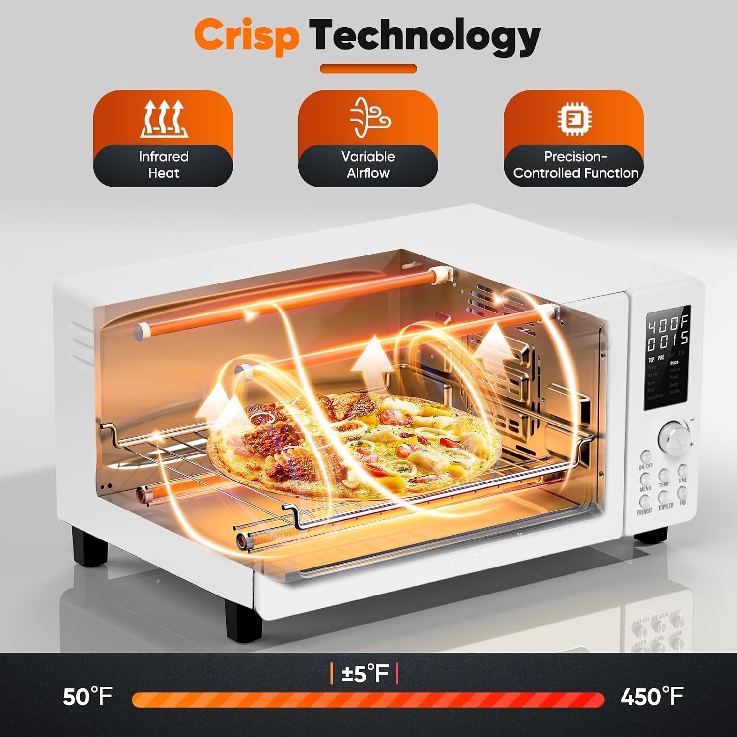 bravo-pro-convection-air-fryer-toaster-oven-combo-2026-new-improved-10-in-1-50-450-f-control-quick-even-crisp-tech-21qt-pfas-free-cream