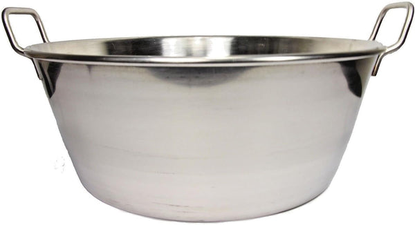 Cazo Para Carnitas 16" Stainless Steel Heavy Duty Acero Inoxidable Wok Comal Fry Mexican Style1