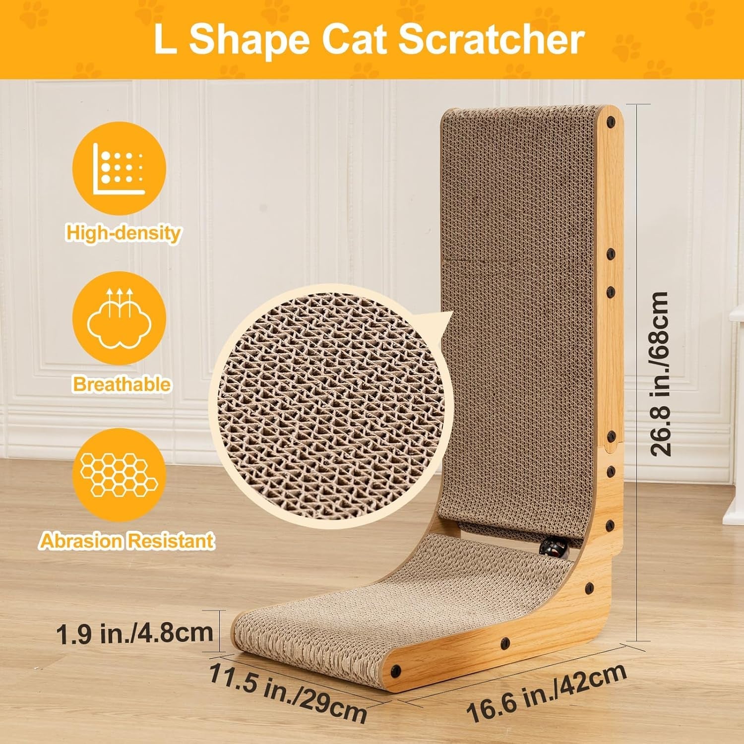 poils-bebe-l-shape-cat-scratcher-26-8-inch-cat-scratchers-for-indoor-cats-protecting-furniture-cat-scratch-pad-cardboard-cat-scratching-with-ball-toy-catnip-large