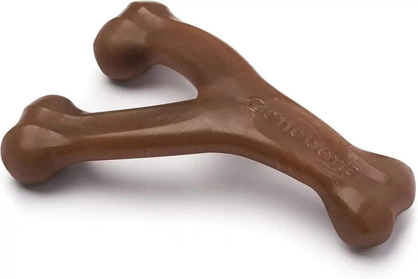 Benebone Wishbone Durable Dog Chew Toy for Aggressive Chewers, Real Bacon, Made in USA, Medium12
